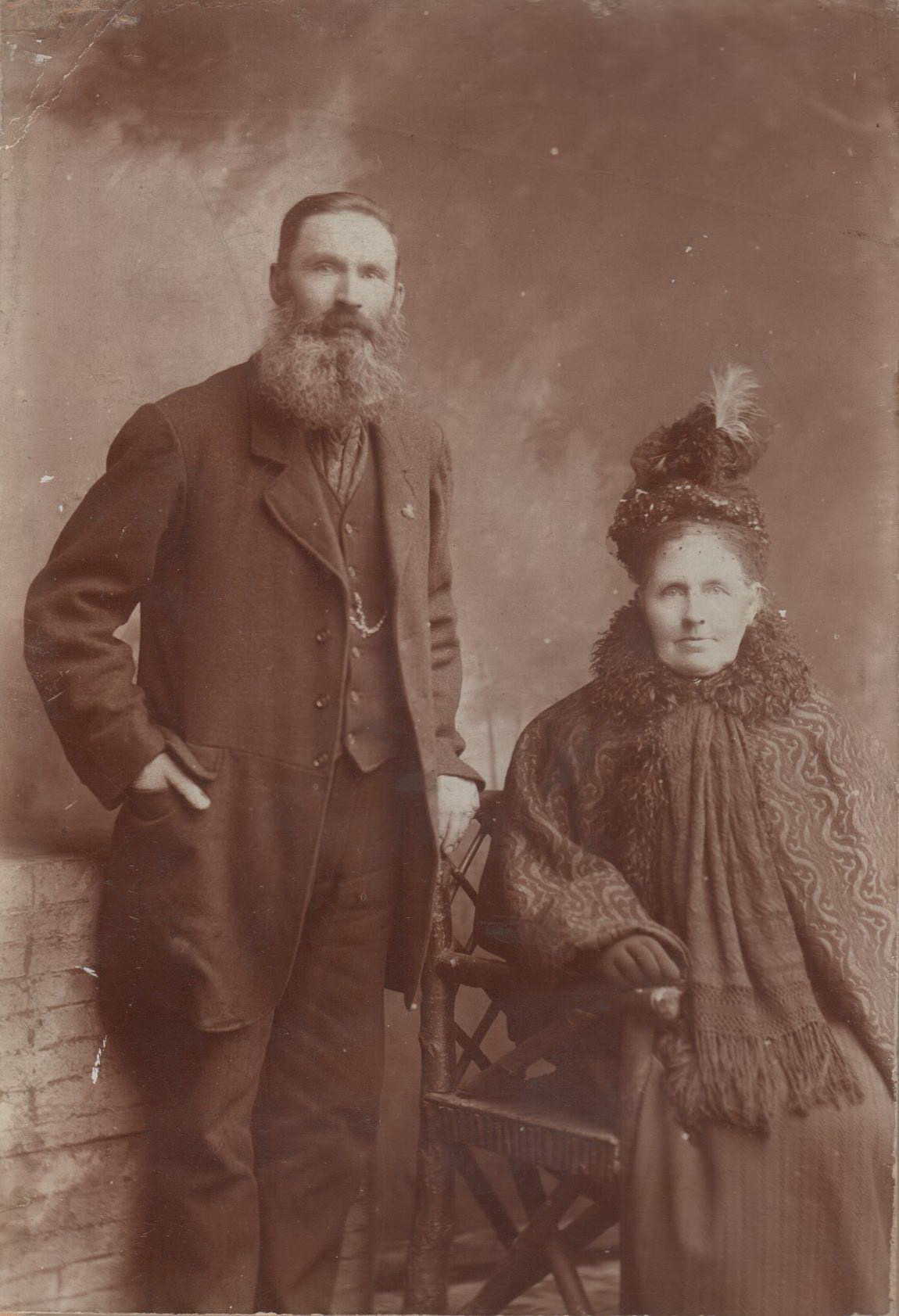 Mary’s Father Nicholas O’Toole (left) and mother, Brigid O’Toole (right)